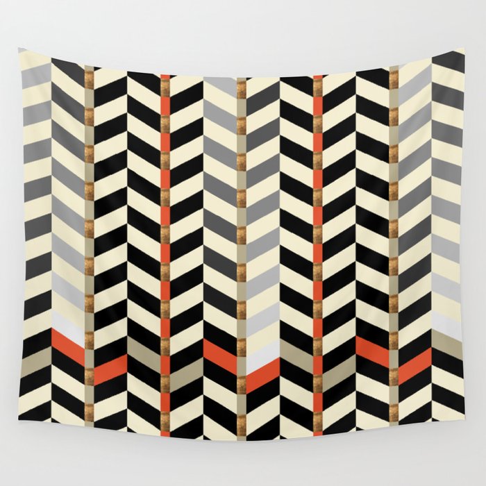 Geometric#29 Wall Tapestry Gallery Image 1