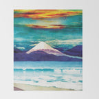 Living Rapture in Yeno Throw Blanket Gallery Image 2