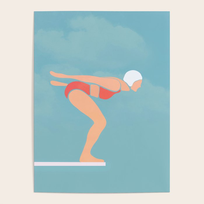 Pool Diver Poster Gallery Image 4