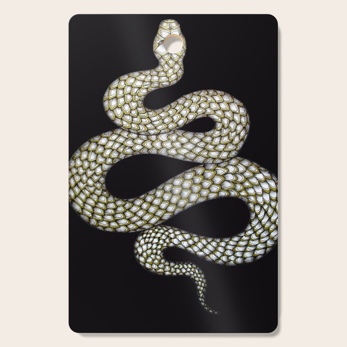 Snake's Charm in Black Cutting Board Gallery Image 1