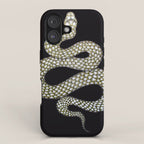 Snake's Charm in Black iPhone Case Gallery Image 1