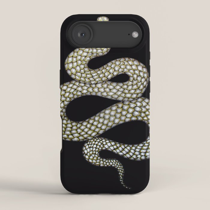 Snake's Charm in Black iPhone Case Gallery Image 2
