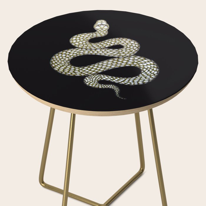 Snake's Charm in Black Side Table Gallery Image 2