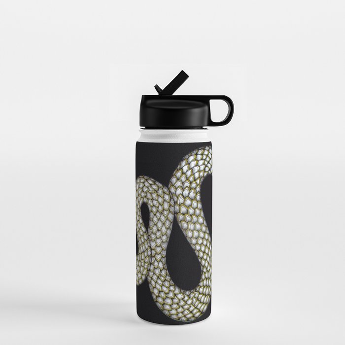 Snake's Charm in Black Water Bottle Gallery Image 1