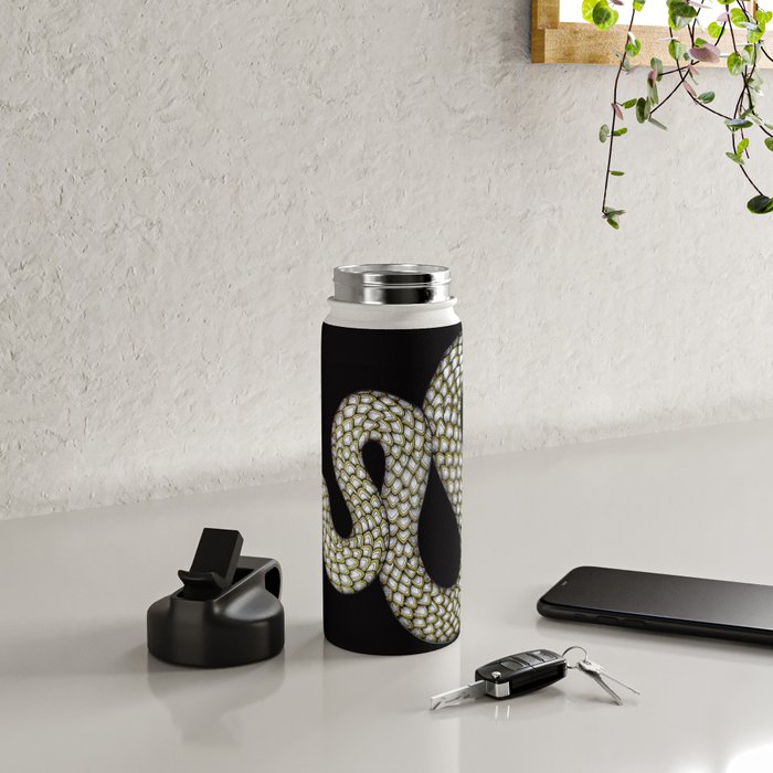 Snake's Charm in Black Water Bottle Gallery Image 4