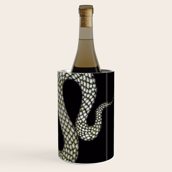 Snake's Charm in Black Wine Chiller Gallery Image 3
