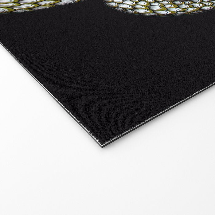 Snake's Charm in Black Welcome Mat Gallery Image 2