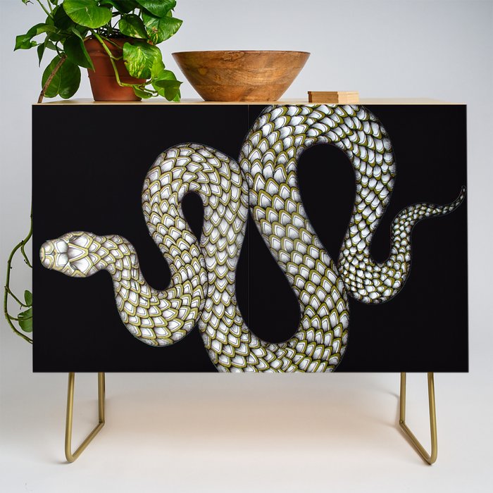Snake's Charm in Black Credenza Gallery Image 1