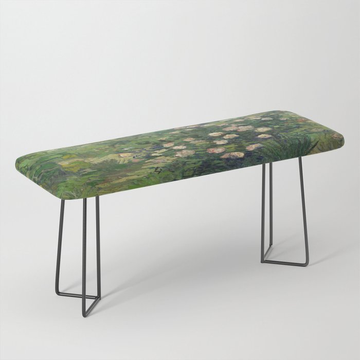 Vincent Van Gogh,Blooming Rose Bush Bench Gallery Image 1