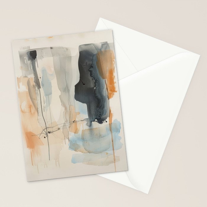 Tide Forms II Stationery Card Gallery Image 2