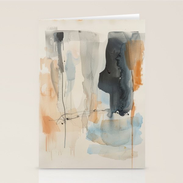 Tide Forms II Stationery Card Gallery Image 1