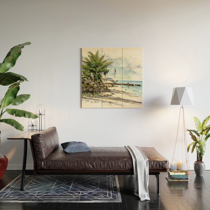 Patriots Pier, Siesta Key Wood Wall Art Gallery Image 2