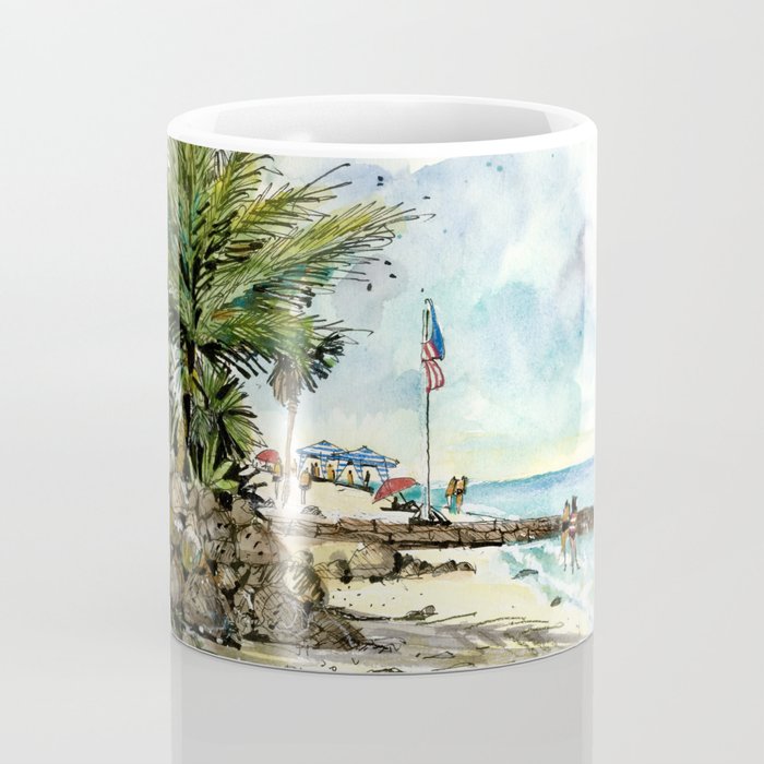 Patriots Pier, Siesta Key Coffee Mug Gallery Image 4