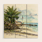 Patriots Pier, Siesta Key Wood Wall Art Gallery Image 1