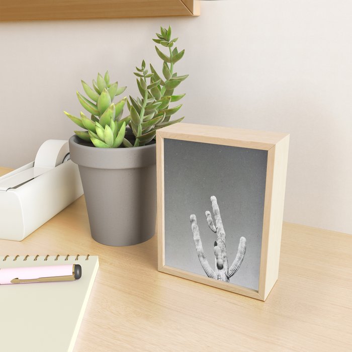 DESERT CACTUS VIII Mini Art Print Gallery Image 2