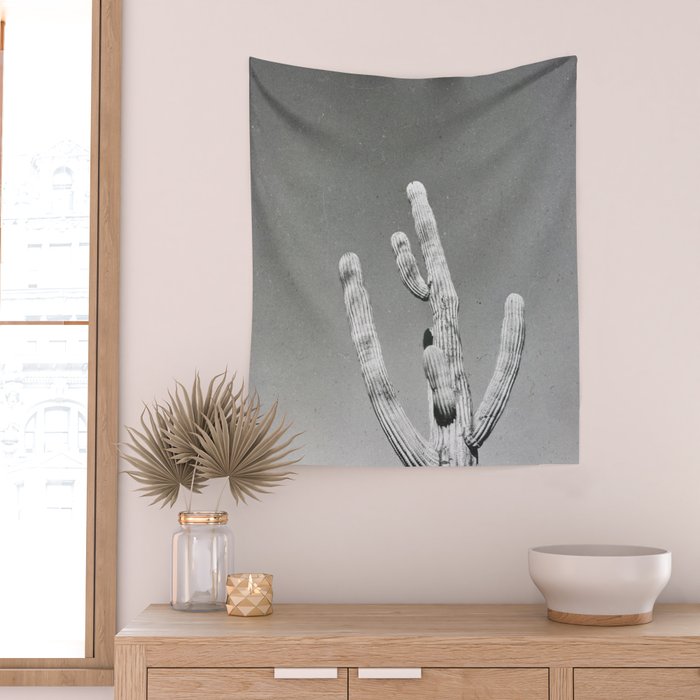 DESERT CACTUS VIII Wall Tapestry Gallery Image 2
