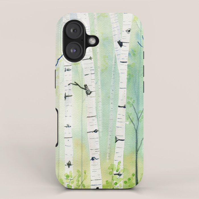 Birch Trees 2  iPhone Case Gallery Image 1