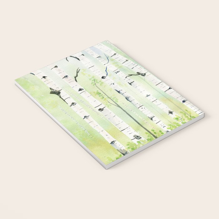 Birch Trees 2  Notebook Gallery Image 3