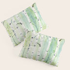 Birch Trees 2  Pillow Sham Gallery Image 3