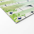 Birch Trees 2  Welcome Mat Gallery Image 2