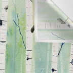 Birch Trees 2  Wall Tapestry Gallery Image 3