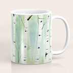 Birch Trees 2  Coffee Mug Gallery Image 1