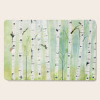 Birch Trees 2  Cutting Board Gallery Image 1