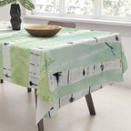 Birch Trees 2  Tablecloth Gallery Image 3