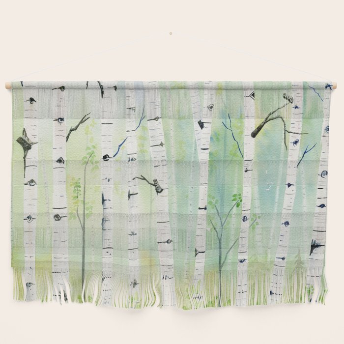 Birch Trees 2 Wall Hanging
