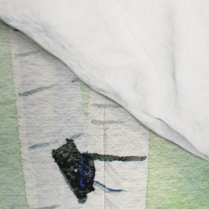 Birch Trees 2  Comforter Gallery Image 4