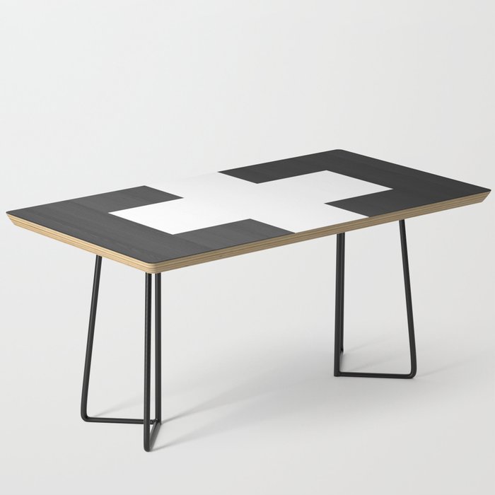 Swiss Cross Charcoal Coffee Table Gallery Image 1