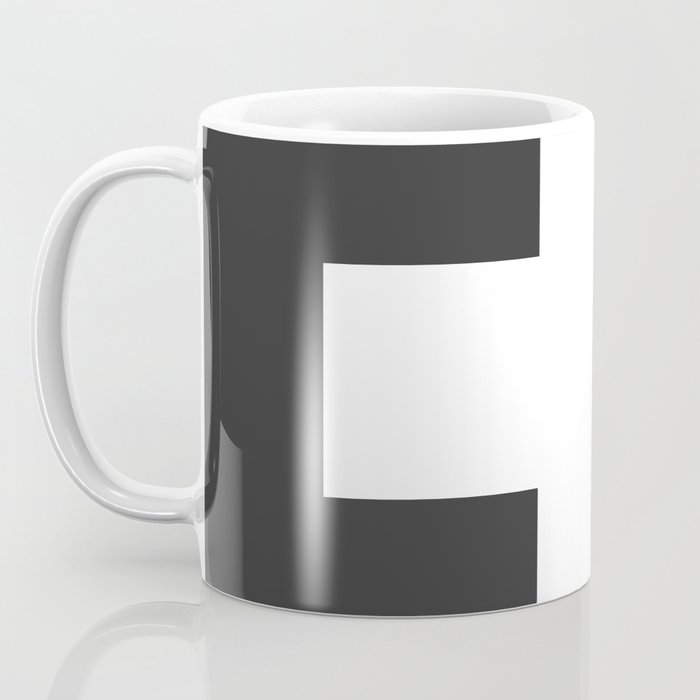 Swiss Cross Charcoal Coffee Mug Gallery Image 3