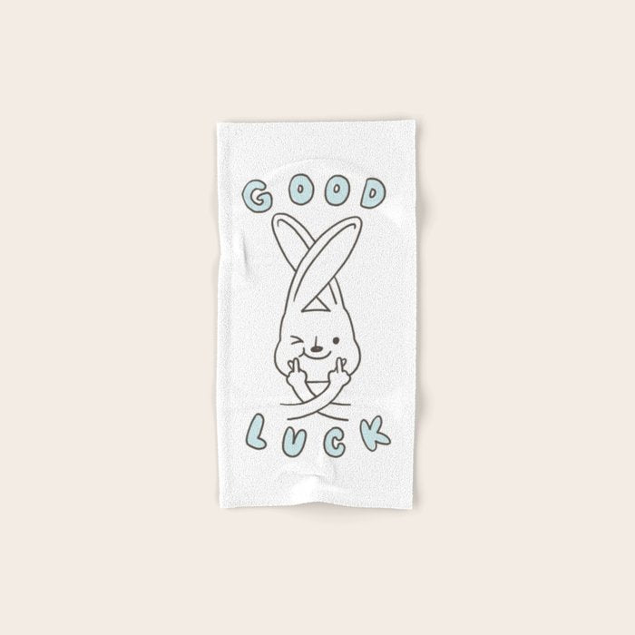 Finger Crossed, Good Luck Towels Gallery Image 1