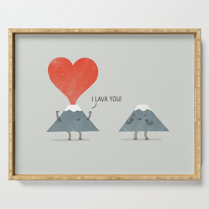 I Lava You Serving Tray Gallery Image 1