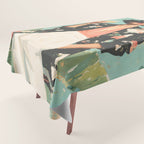 Chic Summer Elegance Tablecloth Gallery Image 1