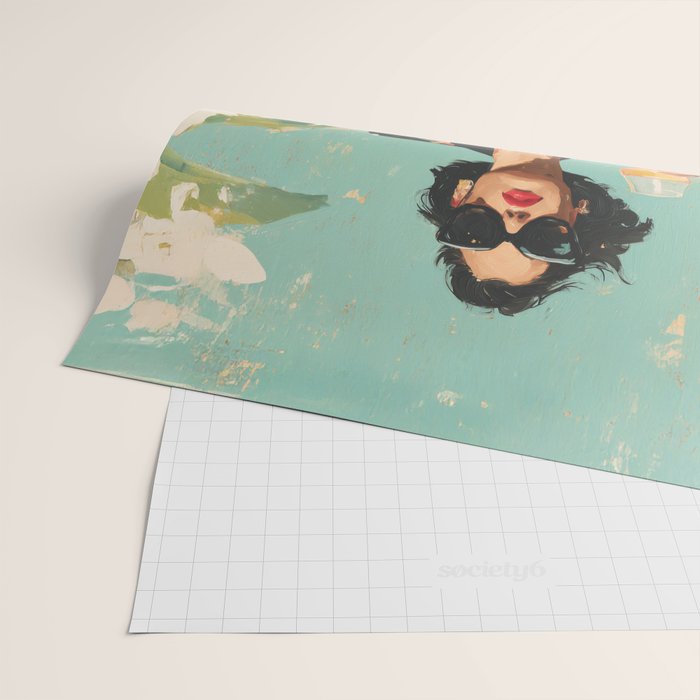 Chic Summer Elegance Wrapping Paper Gallery Image 2