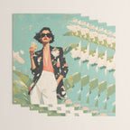 Chic Summer Elegance Wrapping Paper Gallery Image 3