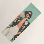 Chic Summer Elegance Yoga Mat Gallery Image 1