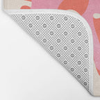 Sea Leaf: Matisse Collage Peach Edition Bath Mat Gallery Image 2