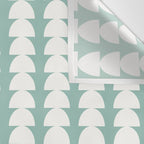 Maude Pattern - Teal Green Wall Tapestry Gallery Image 3