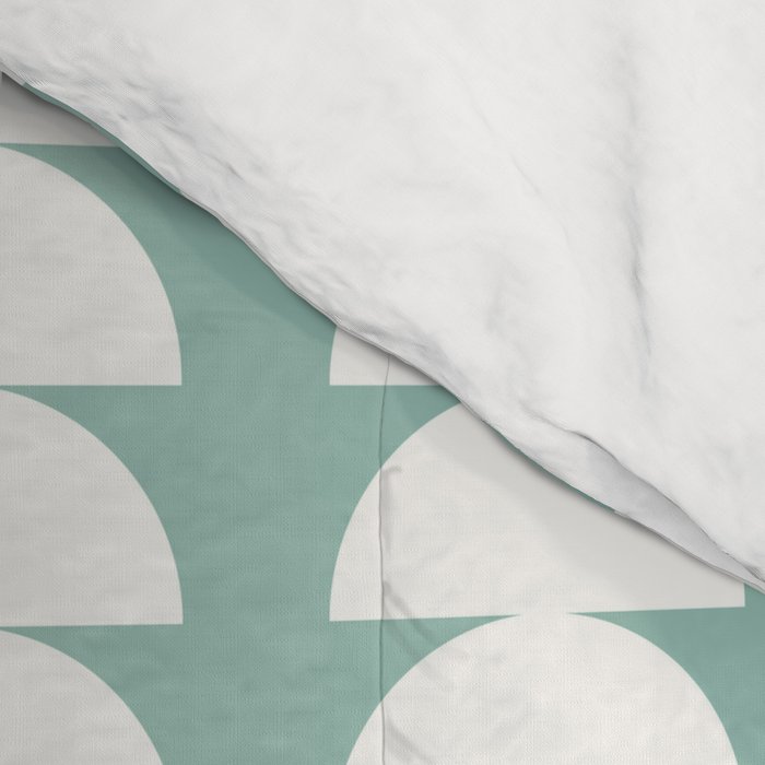 Maude Pattern - Teal Green Comforter Gallery Image 4