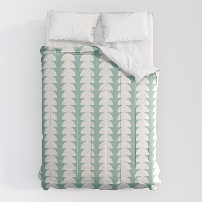 Maude Pattern - Teal Green Comforter Gallery Image 6