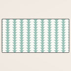 Maude Pattern - Teal Green Desk Mat Gallery Image 3