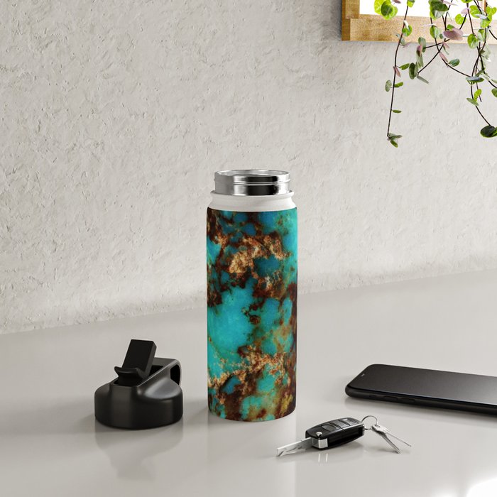 Turquoise I Water Bottle Gallery Image 4