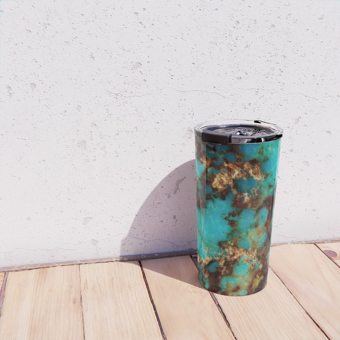 Turquoise I Travel Mug Gallery Image 4