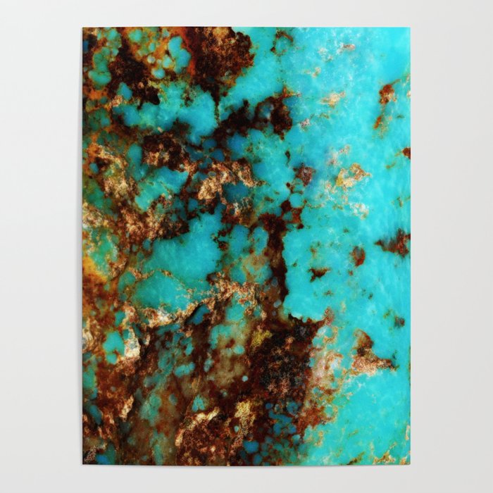 Turquoise I Poster Gallery Image 4