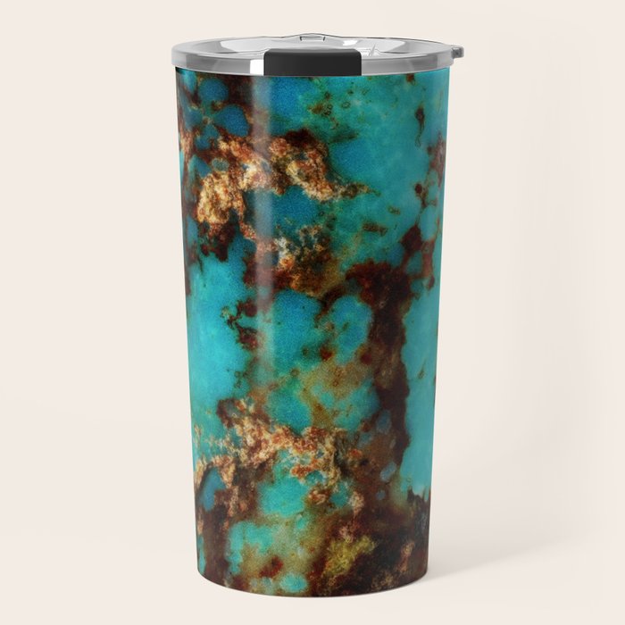 Turquoise I Travel Mug Gallery Image 1