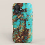Turquoise I iPhone Case Gallery Image 1