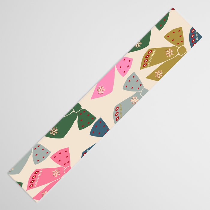Christmas Bows Coquette Table Runner Gallery Image 3