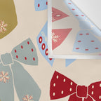 Christmas Bows Coquette Wall Tapestry Gallery Image 3